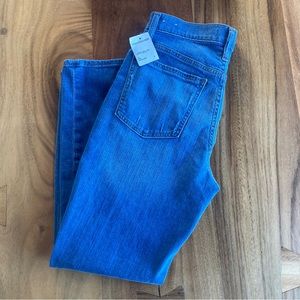 NWT Madewell perfect vintage crop Jean in Cartigan wash